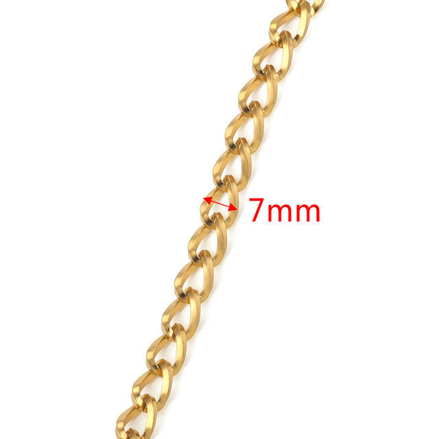 CH02 Multi-Style Stainless Steel Chains For Diy Bracelet Necklace