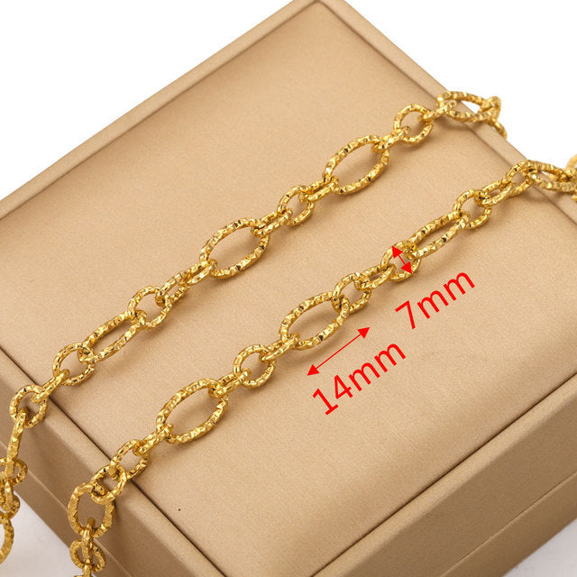 CH02 Multi-Style Stainless Steel Chains For Diy Bracelet Necklace