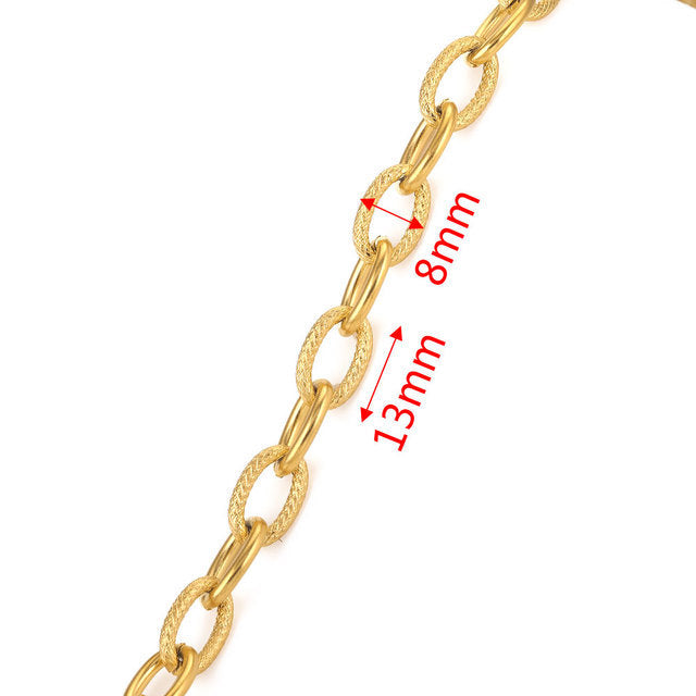 CH02 Multi-Style Stainless Steel Chains For Diy Bracelet Necklace