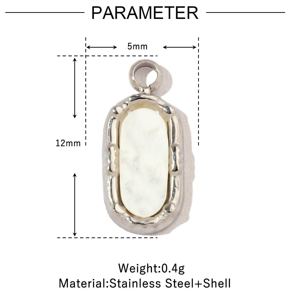 PD01 Pendents Natural Crystal Pendant with Hook Stainless Steel DIY Pendant