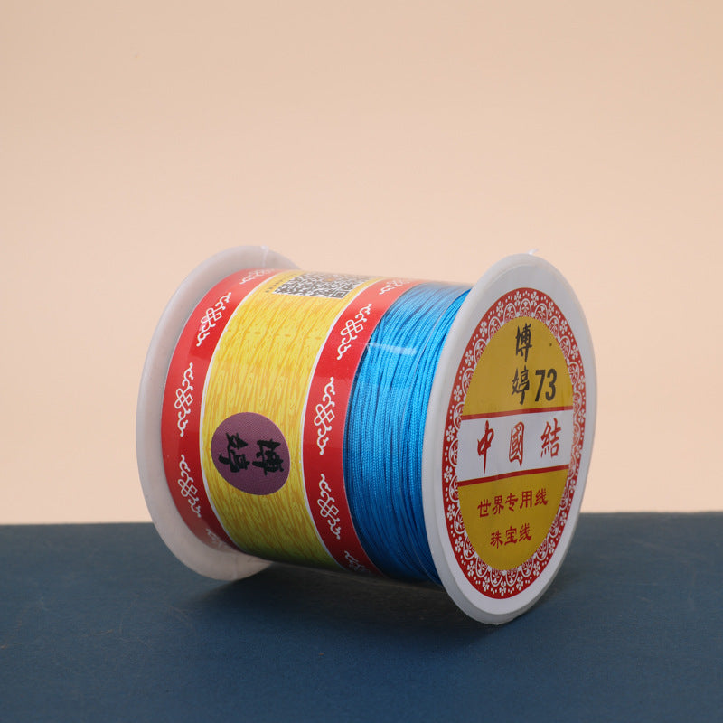 ST10 0.6mm 109yd/100m Nylon Beading String MultiColor for Jewelry DIY Bracelet Necklace