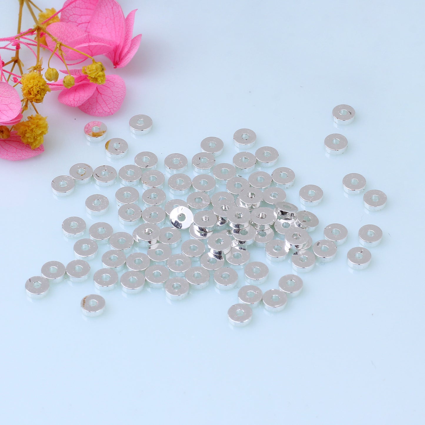 SPC11 Spacer Slice Round DIY Accessories for Brecelet Necklace Jewelry Charms Beads