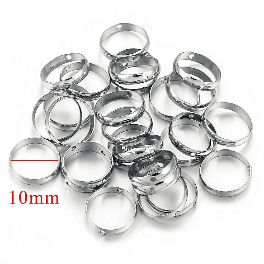 BF01 Beads Frame Stainless Steel Beads Frame for Bracelet Necklace DIY Accessories