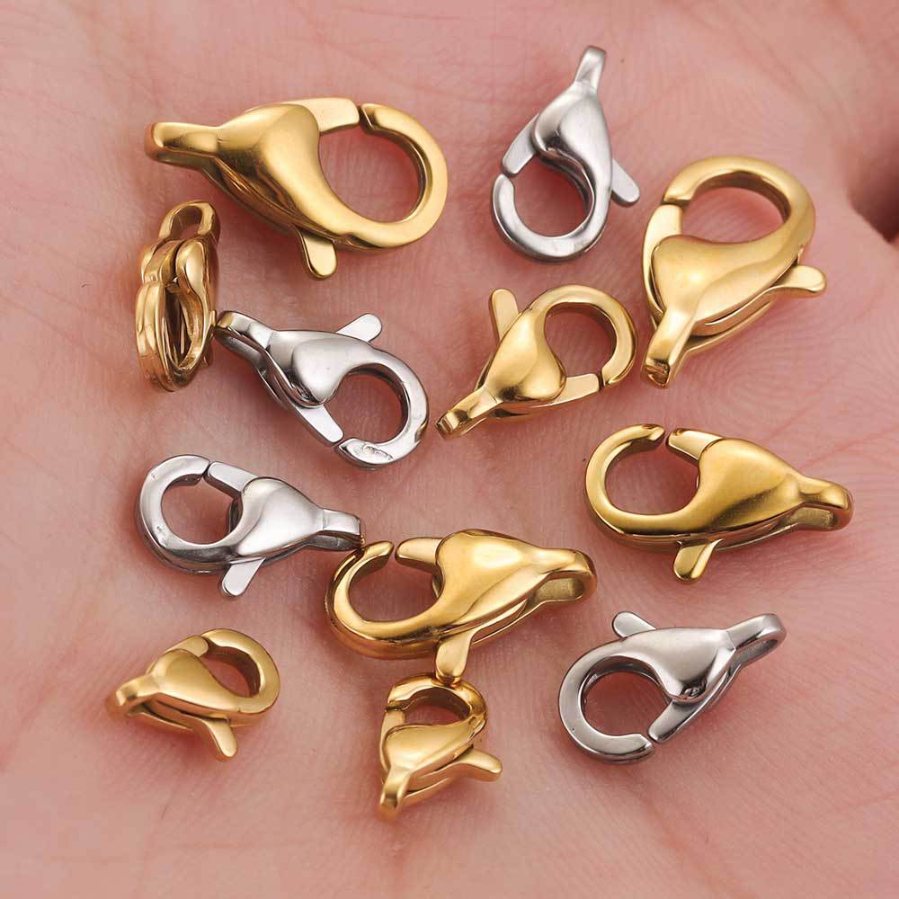 CL01 Lobster Clasps Different Size No Tarnish Clasps