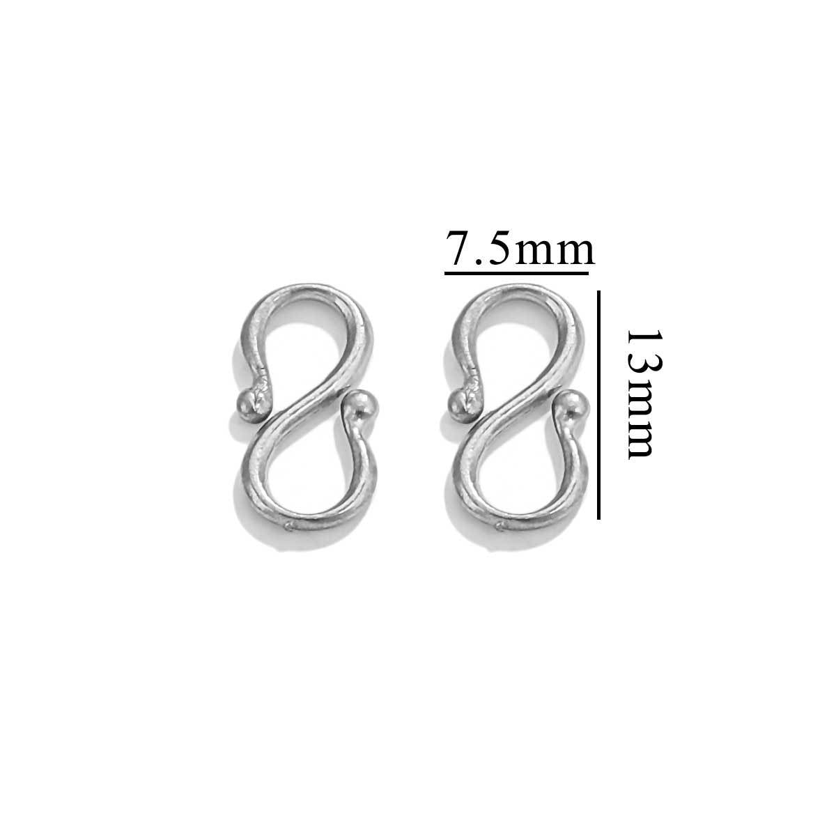 CL03 S Clasps M Clasps Stainless Steel 18K Gold Plated Clasps for DIY Jewelry Accessories