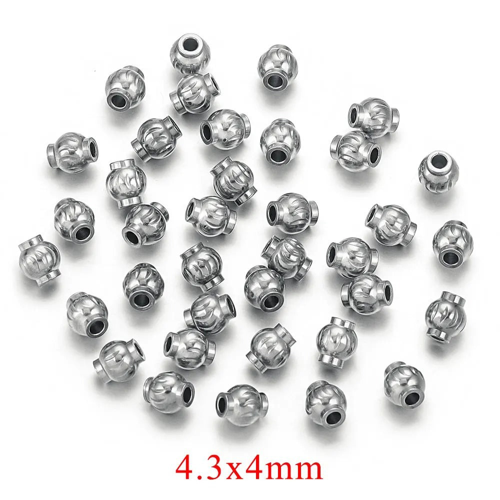 SPC45 Spacer Beads Charms Beads Lantern Shape Beads for DIY Bracelet Necklace Jewelry Making