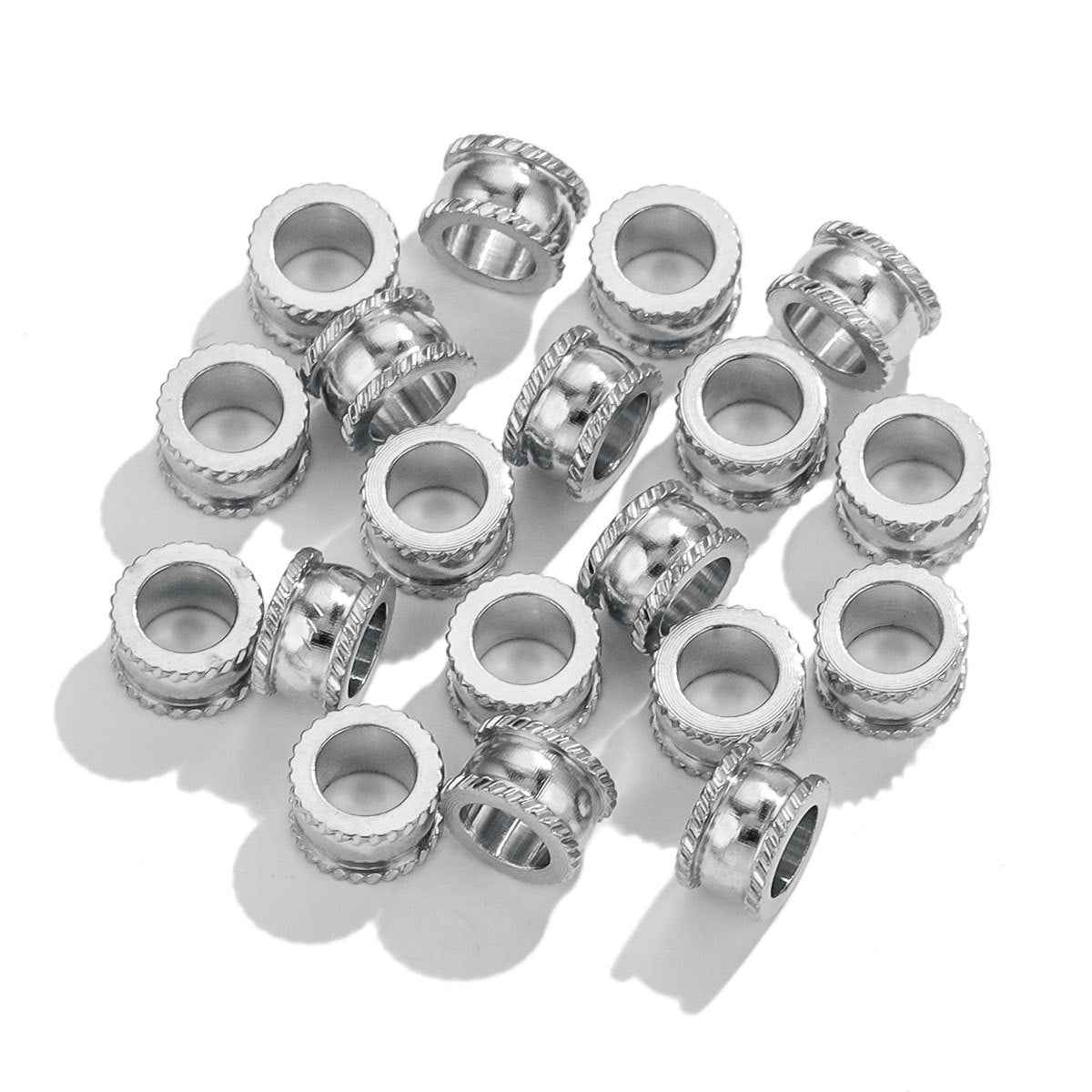 SPC55 Big Hole Spacer Charms Beads for String Bracelet DIY Jewelry