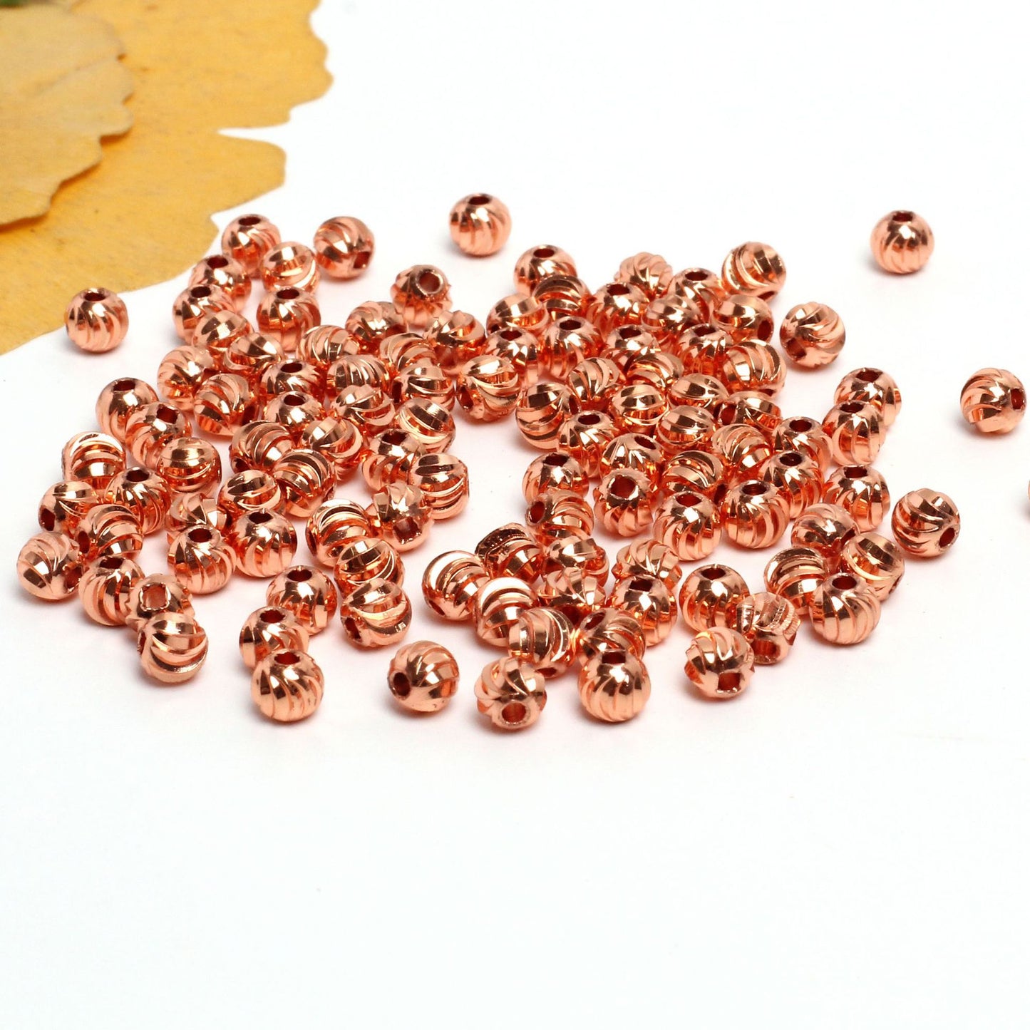 SPC04 Spacer Beads for Bracelet and Necklace Small DIY Beads no TurnishTwisted Spacer Beads DIY bracelet Necklace accessories