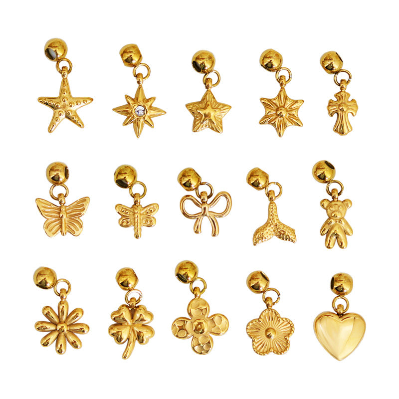 PD02 Charms Pendants for Necklace DIY Charms with Hook Accessories