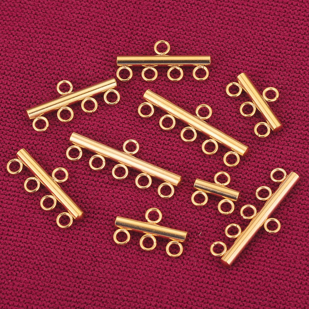 CL07 Chain Clasps Connecter Stainless Steel DIY Necklace Bracelet Connector Accessories