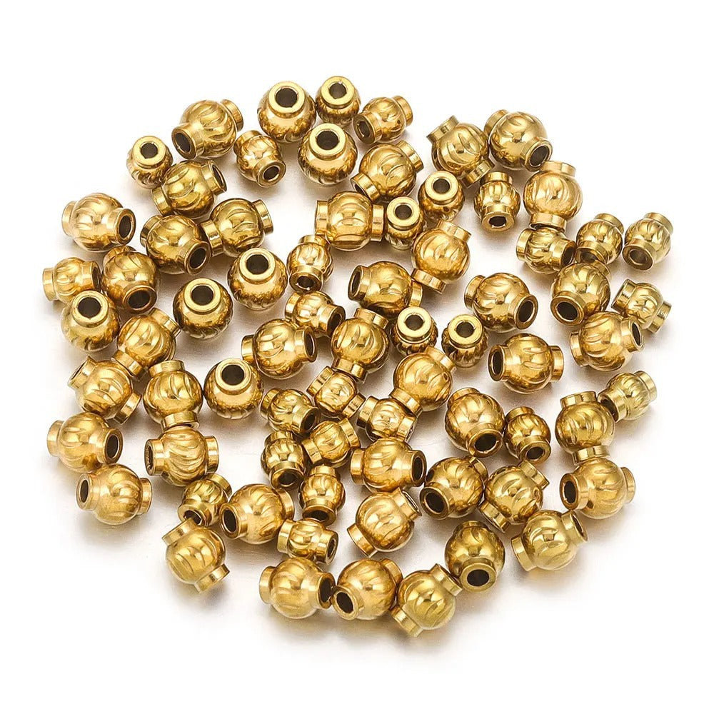 SPC45 Spacer Beads Charms Beads Lantern Shape Beads for DIY Bracelet Necklace Jewelry Making