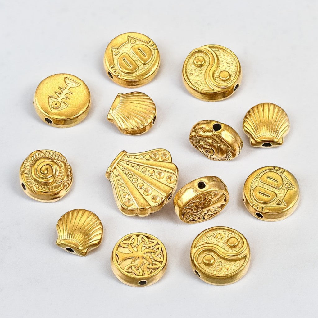 SPC43 Charms Beads Spacer Beads for DIY Bracelet Necklace