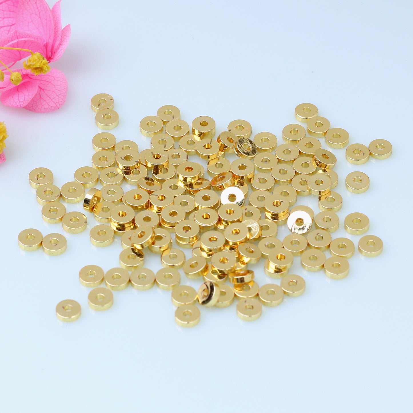 SPC11 Spacer Slice Round DIY Accessories for Brecelet Necklace Jewelry Charms Beads