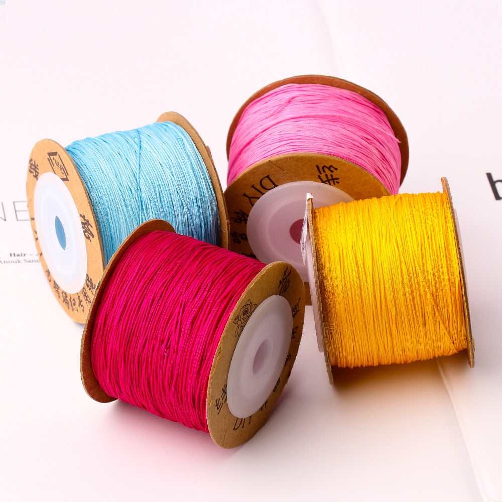 ST13 0.4mm 165yd/150m Nylon String Beading String (not Stretch) for DIY Jewelry Making