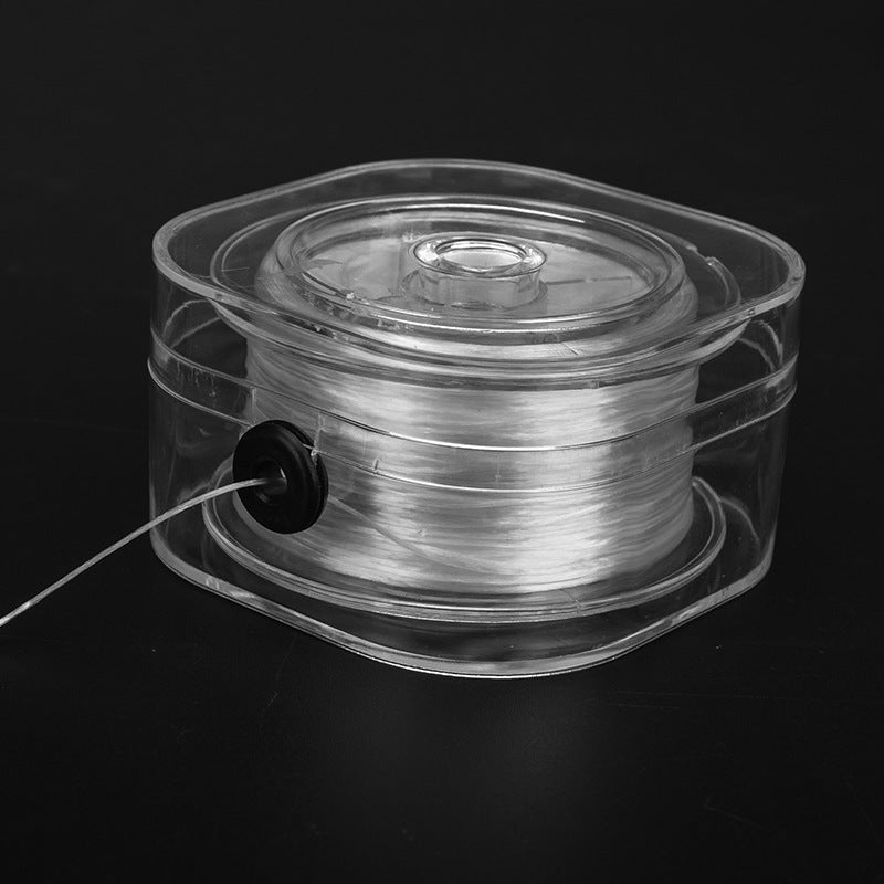 ST06 0.6mm 246ft/75m Elastic String with Organizing Box Stretch Cord for DIY Jewelry Making