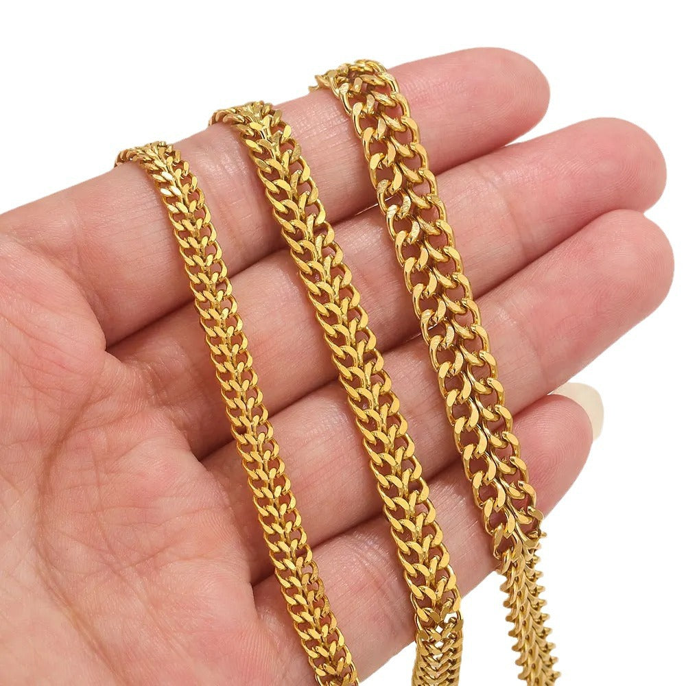 CH14 Hiphop Style Chain Wide Chain necklace Chain for DIY Necklace