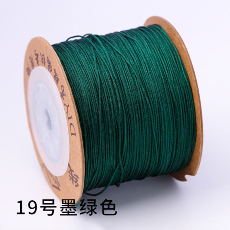 ST13 0.4mm 165yd/150m Nylon String Beading String (not Stretch) for DIY Jewelry Making