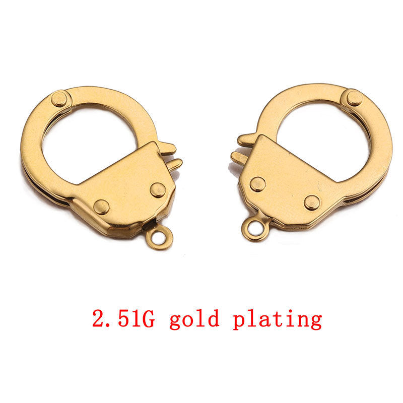 CL09 Lobster Clasps Flat Design 18K Golden Color No Tarnish Bracelet Connecter Diy Accessories