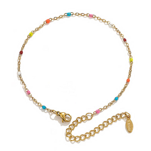 BR03 Colourful Elegant Bracelet O Chain Bracelet