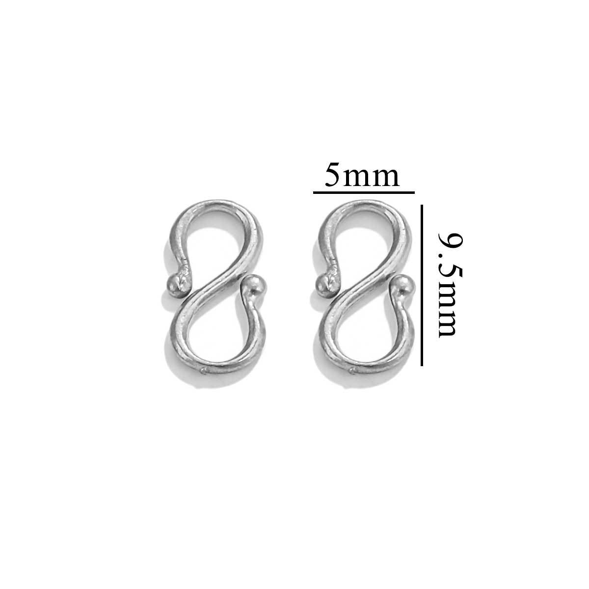 CL03 S Clasps M Clasps Stainless Steel 18K Gold Plated Clasps for DIY Jewelry Accessories