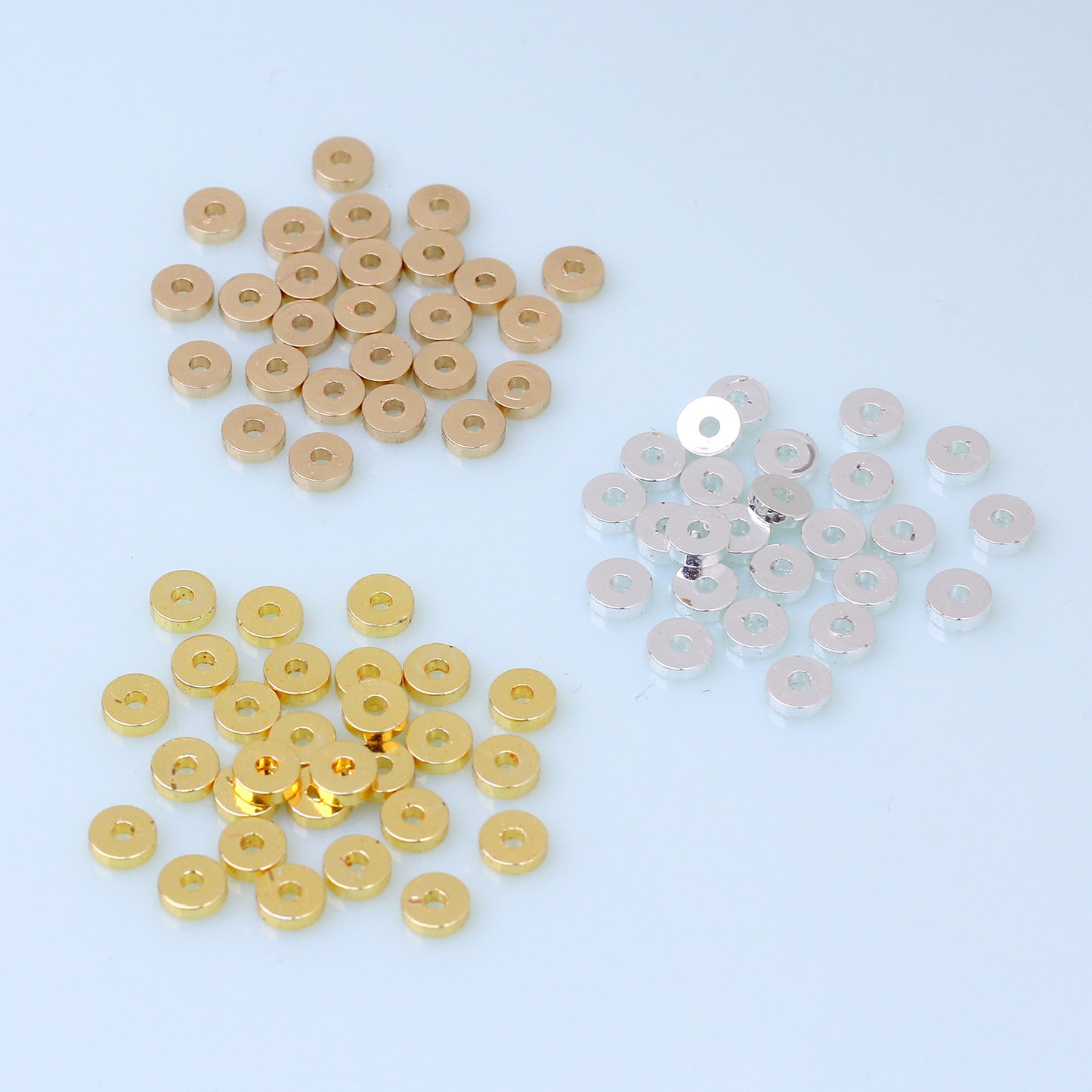 SPC11 Spacer Slice Round DIY Accessories for Brecelet Necklace Jewelry Charms Beads