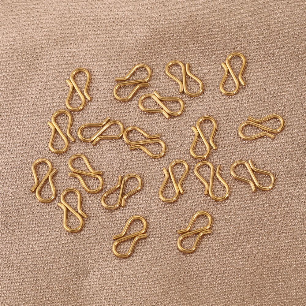 CL02 S Clasps for Chain Connection Fish hook Clasps for DIY Jewelry