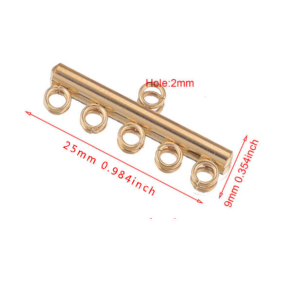 CL07 Chain Clasps Connecter Stainless Steel DIY Necklace Bracelet Connector Accessories