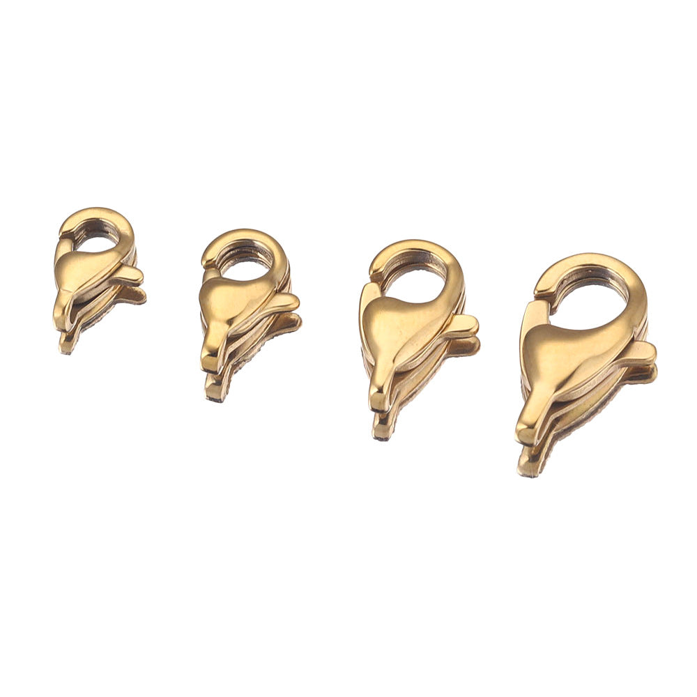 CL01 Lobster Clasps Different Size No Tarnish Clasps