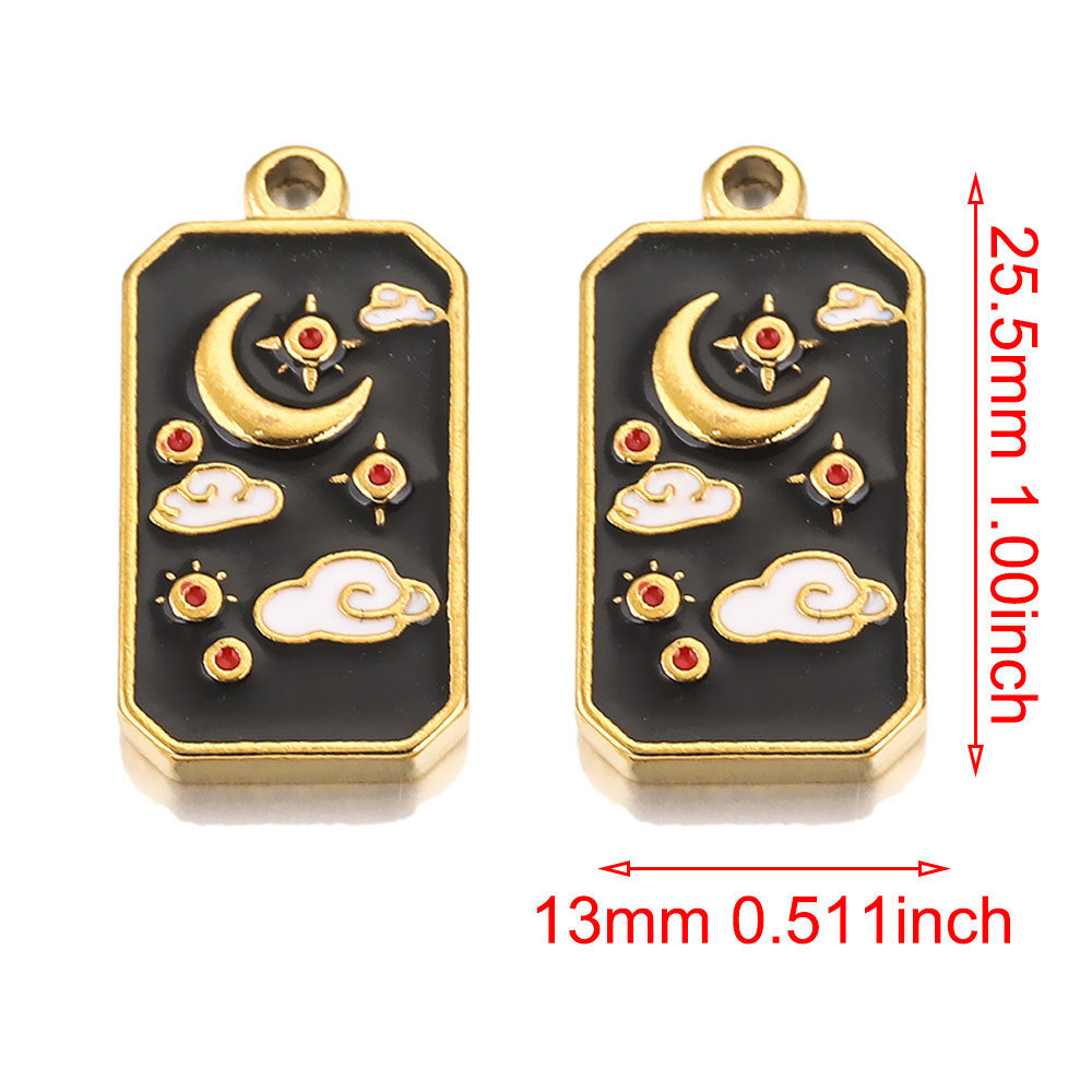 PD14 Tarot Pendant Stainless Steel Waterproof Pendant