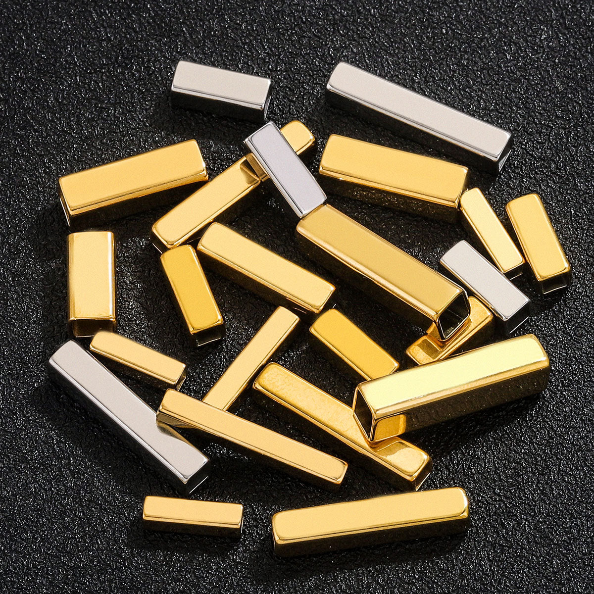 SPC48 Cuboid Spacer Beads Charms for DIY Bracelet Necklace