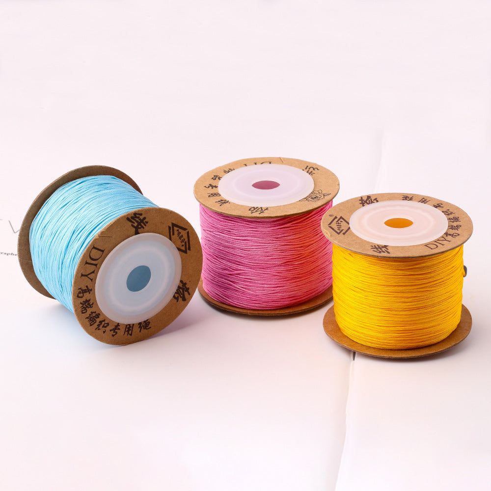 ST13 0.4mm 165yd/150m Nylon String Beading String (not Stretch) for DIY Jewelry Making