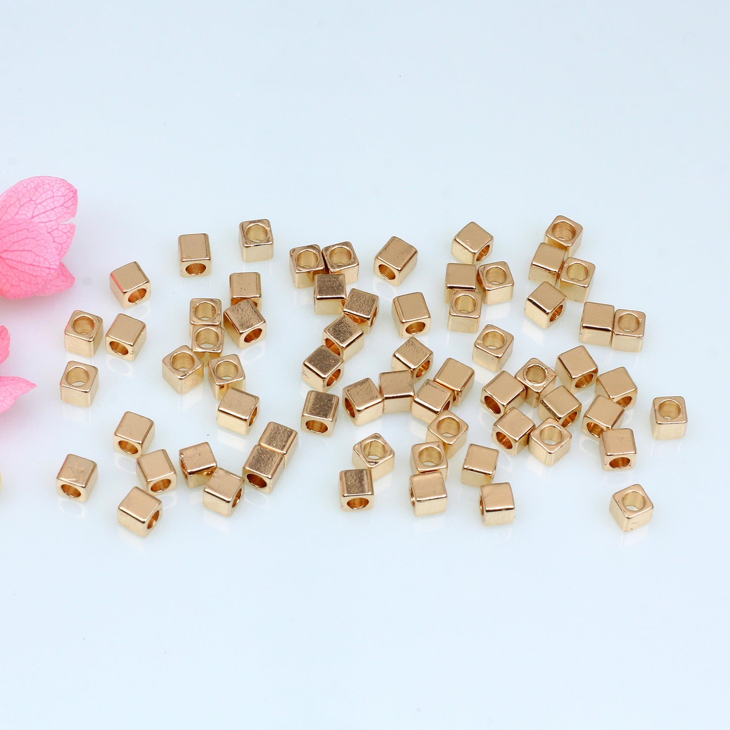 SPC14 Cube Spacer Beads DIY Accessories for Jewelry Making Bracelet Necklace Accessories